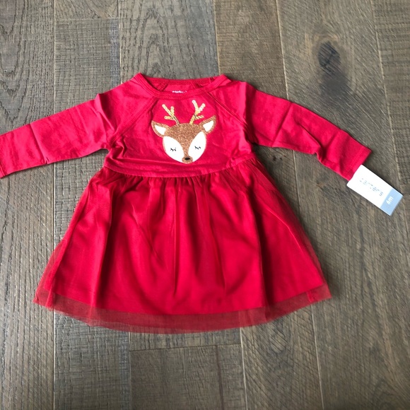 Carter’s Baby Christmas Dress - Picture 2 of 6